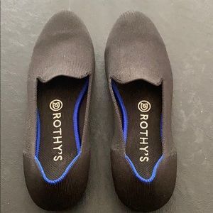 Rothy’s Solid Black Loafers